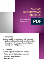 Askep Abortus