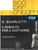 D Scarlatti 5 Sonate Per 2 Chitarre PDF