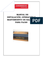 Manual de Instalación, Operación Mantenimiento de Balanza Fajas PDF
