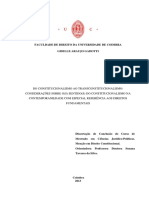 Do Constitucionalismo Ao Transconstitucionalismo Consideracoes Sobre O(s) Sentido(s) Do Constitucionalismo PDF