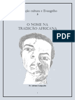 Colec Moçambique 03 - O Nome Na Tradiçao Africana (Adriano Langa Ofm-Colec Cultura e Evangelho 03)