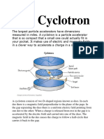 To Accelerate The Alpha Particle or Other Particle