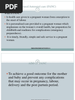 Focused Antenatal Care (FANC) : ©Moh-Drh/Domc/Nltp/Jhpiego