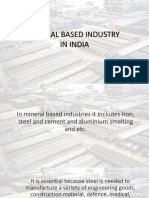 Mineral Based Industries in India