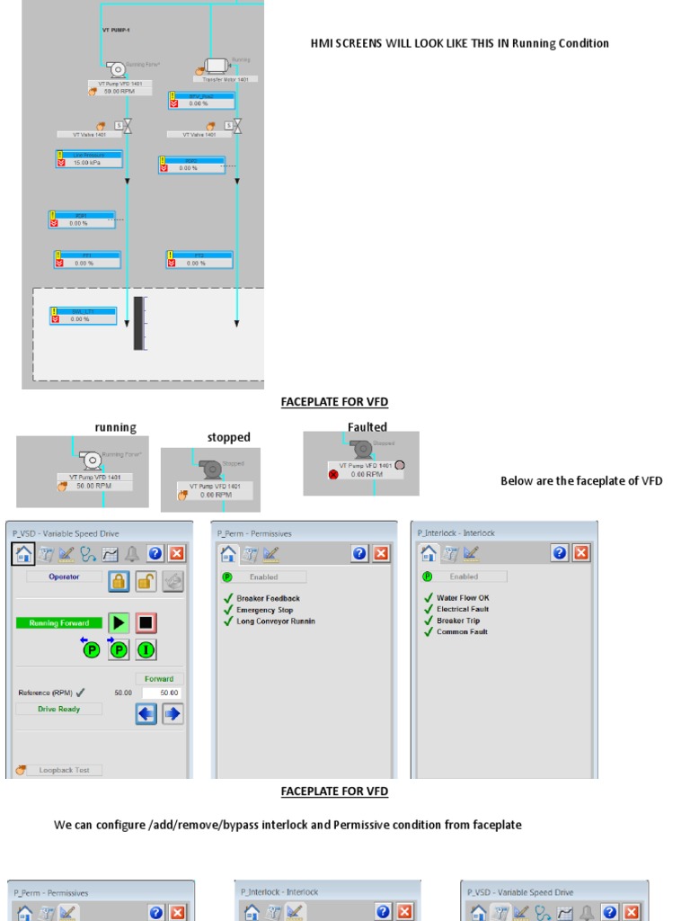 Hmi Screens Will Look Like This in Running Condition | PDF