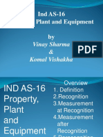 Ind AS-16 Property, Plant and Equipment By: Vinay Sharma & Komal Vishakha
