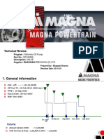 Technical Review:: Program: Mahindra Oil Pump Part No.: M0106066 Description: VALVE Supplier: Bhagwan Precision (P) LTD