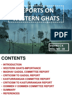 Reports On Western Ghats