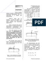 Resistência dos materiais e princípio da superposição