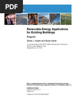 Renewable Energy Applications For Existing Buildings: Preprint