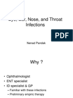 Eye, Ear, Nose, and Throat Infections: Nenad Pandak
