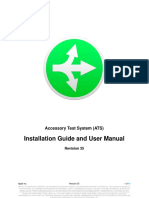 Installation Guide and User Manual: Accessory Test System (ATS)
