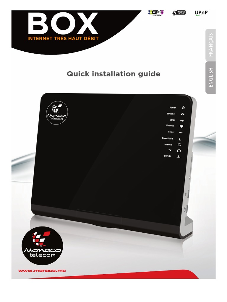 Quick Guide: Monaco Telecom Box Installation | PDF