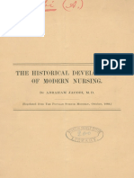 Historical: Development of Modern Nursing