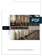 Nishat Mills Limited: Human Resource Management