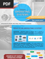 What Is An Operating System? Need of An Operating System?