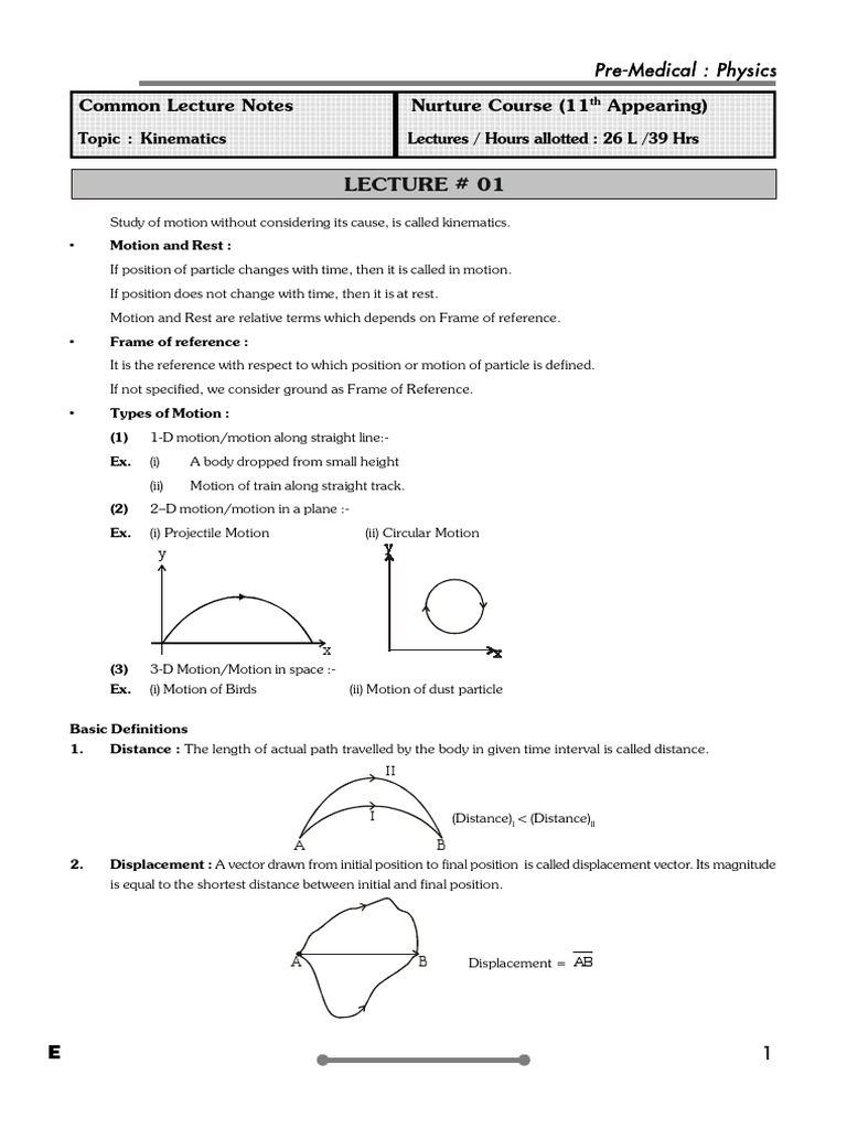 Kinematics Kinematics Acceleration
