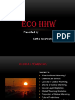 Eco HHW: Presented by Kanha Kesarwani (11-B)