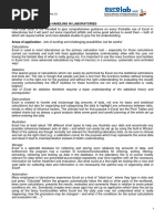 Use of Excel For Data Handling in Laboratories: EUROLAB "Cook Book" - Doc No.12