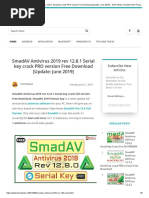 SmadAV Antivirus 2019 rev 12.8.1 Serial key crack PRO version Free Download [Update_ June 2019] - TecH Advise _ Fastest TecH Portal In World. Mobile Tips And Tricks _ Computer Software Serial Key_.pdf