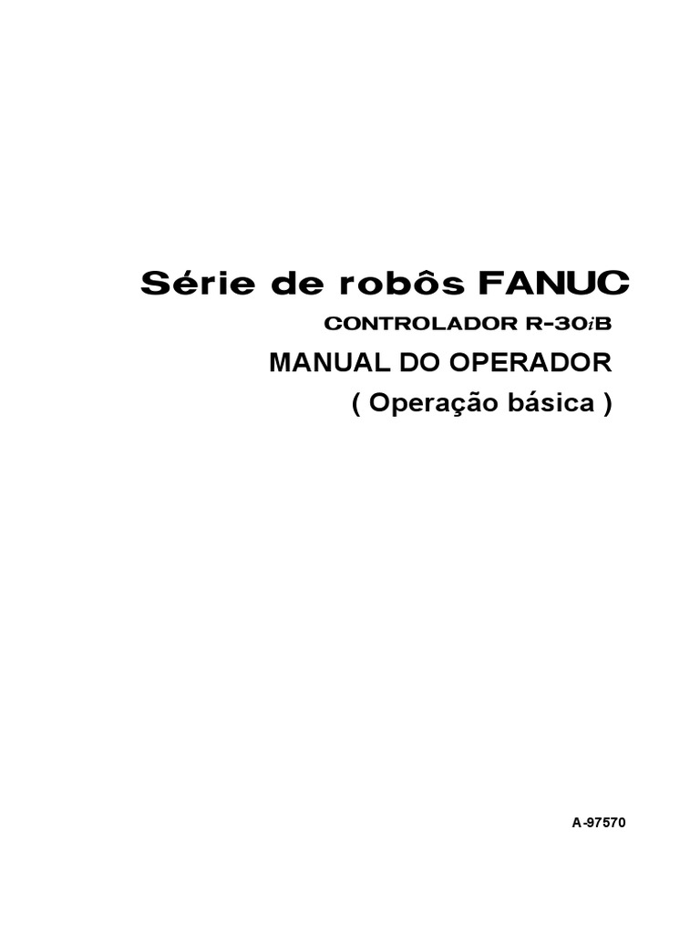 Fanuc R30ib | PDF | Robô | Robótica