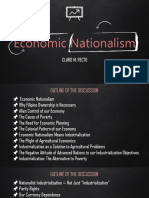 Economic Nationalism: Claro M. Recto