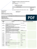 Plano de Aulas - clpg3 2019