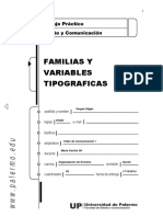 FAMILIAS TIPOGRÁFICAS