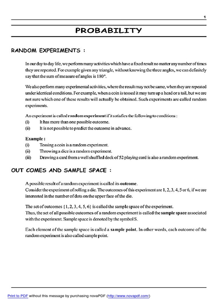 Chapter22 - Probability PDF | PDF | Computers