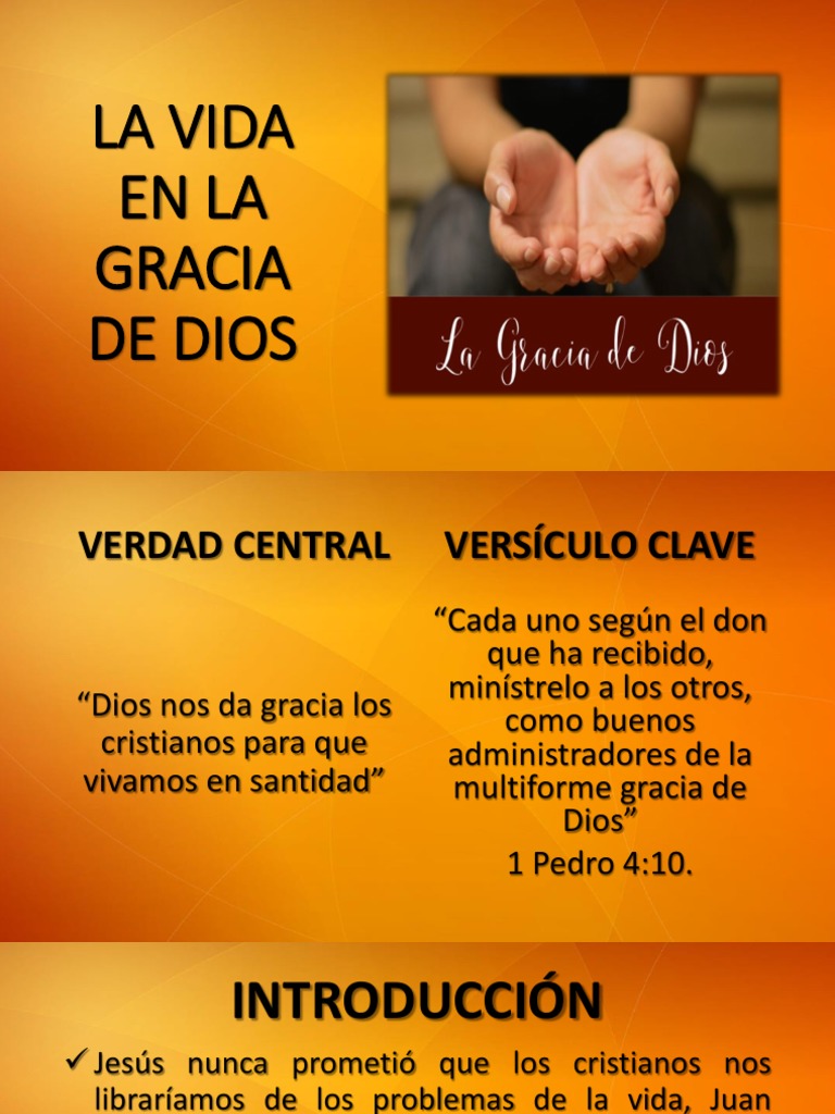 Vida en la Gracia de Dios | PDF | Cristo (título) | Fe