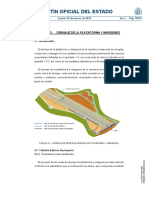 Boletín Oficial Del Estado: Capítulo 3. Drenaje DE LA Plataforma Y Márgenes