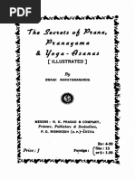 Secrets of Prana, Pranayama & Yoga Asanas Swami Narayanananda 1959 PDF