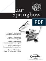 Hanau Springbow Quick Reference Guide 10081