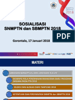 Materi Sosialisasi Snmptn Dan Sbmptn 2018