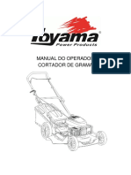 Cortador de Grama Gasolina Toyama Tlm510s