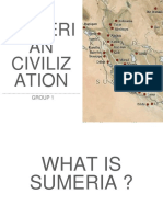 Sumeri AN Civiliz Ation: Group 1