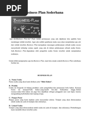 Bisnis Plan