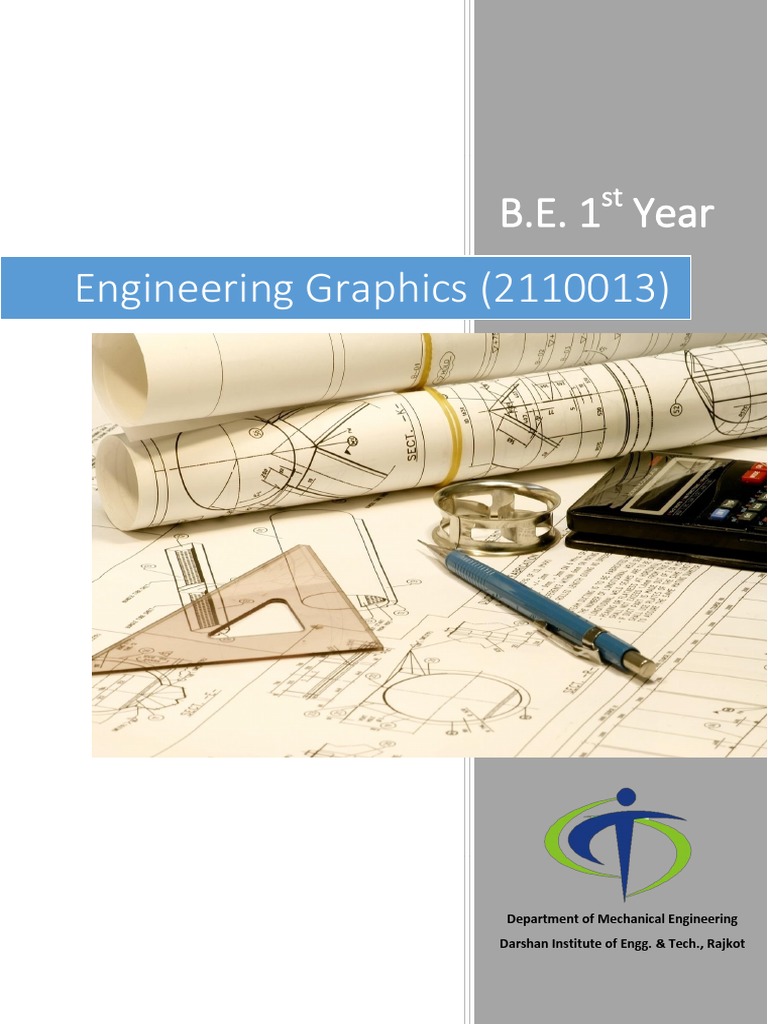 Engeering Graphic 1st Year | PDF | Ellipse | Circle