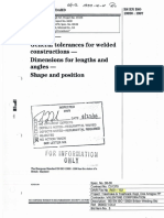 BS EN ISO 13920-97 BS General Tolerances For Welded Constructions PDF