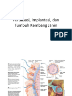 Fertilisasi, Implantasi, Dan Tumbuh Kembang Janin