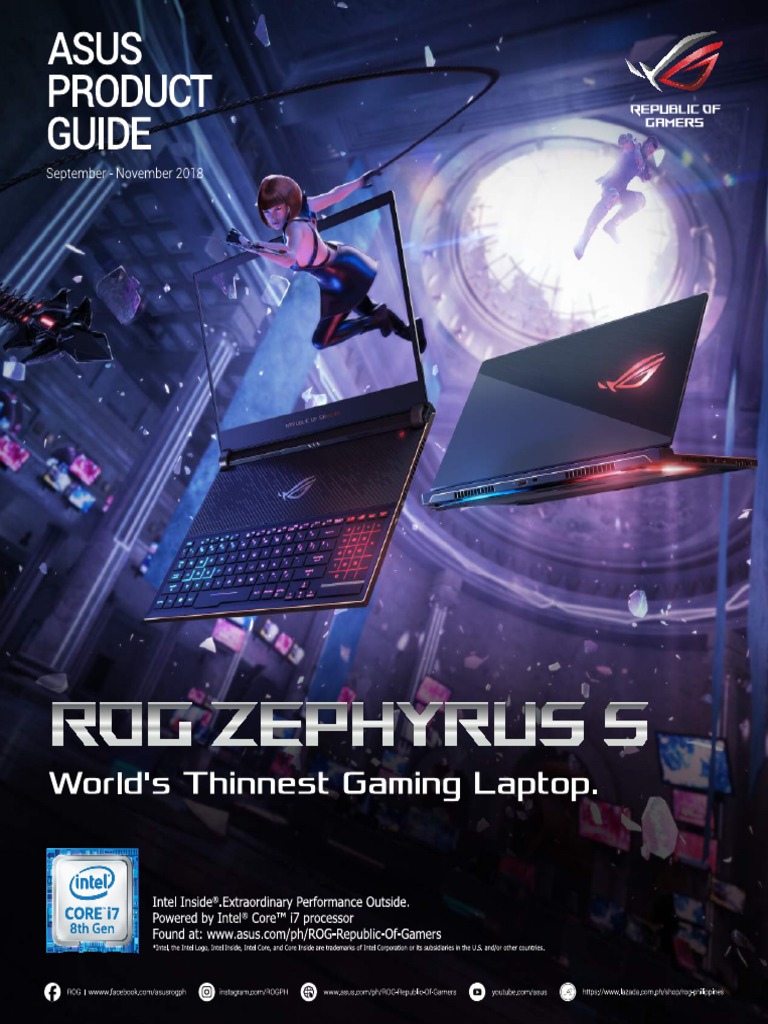 Product Guide ROG Sept Oct Nov 2018 | PDF | Hdmi | Solid State Drive