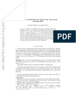 Cardinal Invariants of Haar Null and Haar Meager Sets: Key Words and Phrases