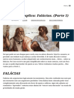 Desfavor explica: Falácias(parte 1)