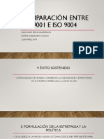 Comparación Entre ISO 9001 e Iso 9004