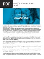 Abandonando a Maledicência