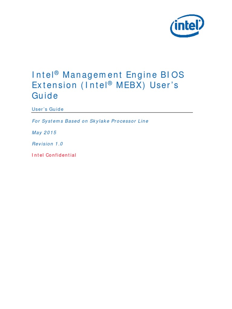 Intel (R) MEBX User Guide PDF PDF Domain Name System Ip Address