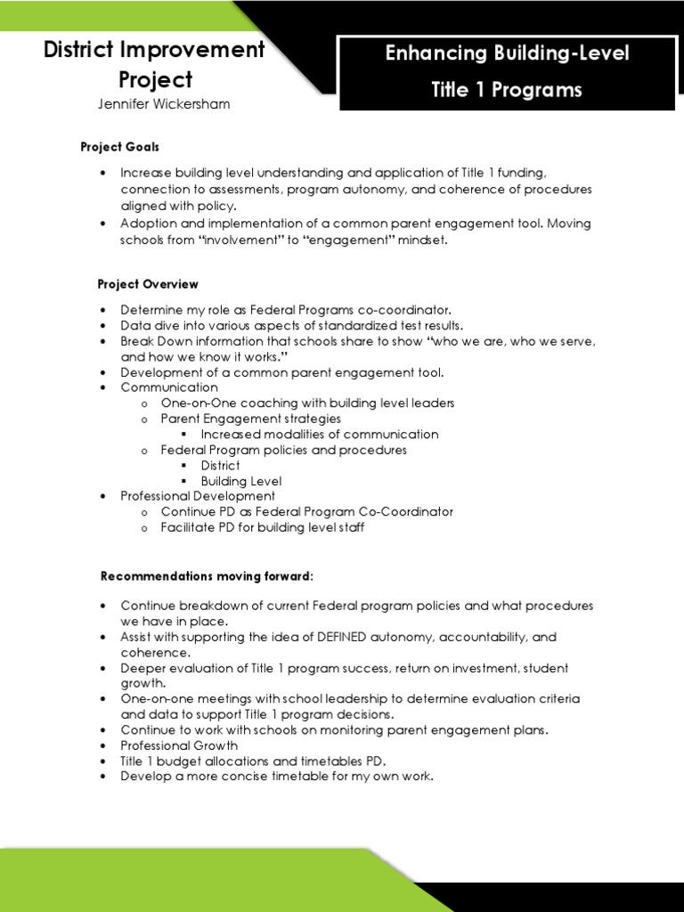 Final Presentation Handout | PDF | Elementary And Secondary Education ...