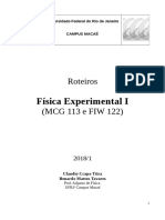 Roteiro de Física Experimental