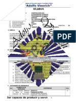 Sílabus Nuevo 2019 II PROGRAMACION de OBRAS Construccion Civil