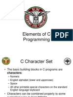 Elements of C Programming